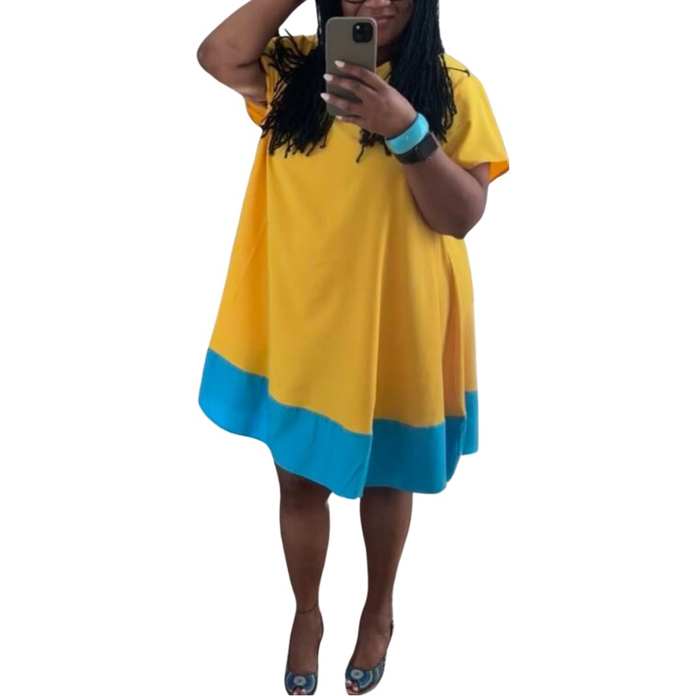 💛💙 PLUS Dress 💛💙 - Picture 3 of 3